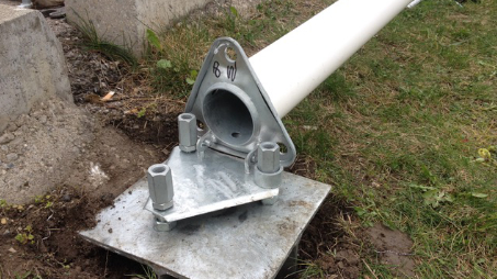 Fundament ohne Flurschaden