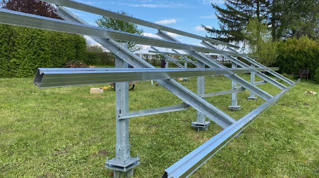 Fundament Photovoltaik Solarenergie