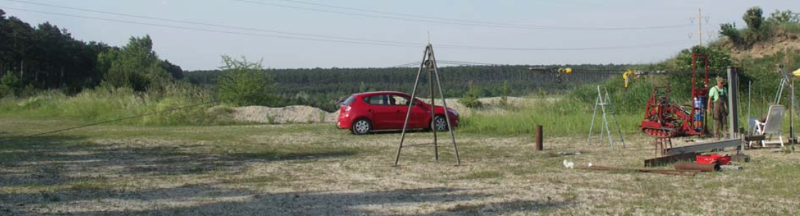 Belastungseinrichtung quer zur Achse